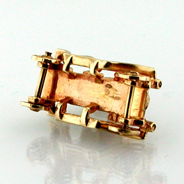 14k Gold Ford Model T Antique Car Vintage Movable Charm